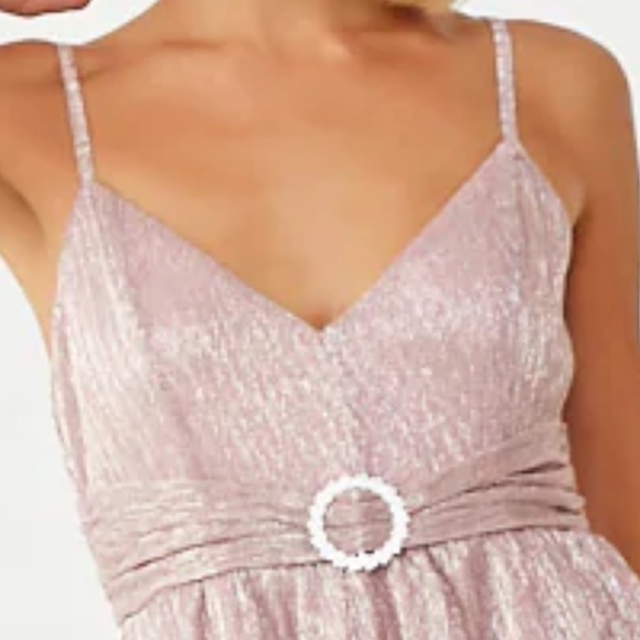 Metallic Tiered Flounce Dress - Oh la la!!! (7/8) - Picture 4 of 6